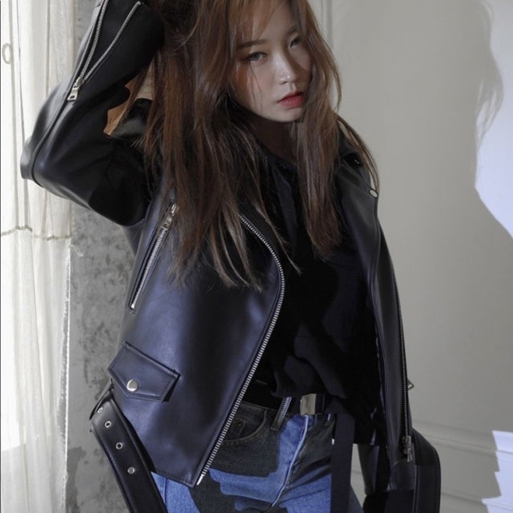 Leather jacket